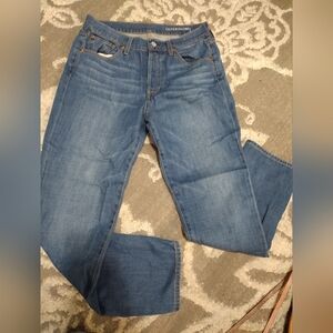 Outerknown S.E.A. Jeans Karma Bums High Rise Straight